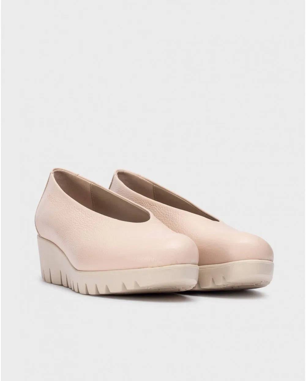 Wonders Pink FLY Wedge Shoe – Timeless Elegance with Feather-Light Comfort - Leavys Shoes