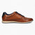 Bugatti Men's Cognac Leather Sneakers with Soft-Fit Insoles