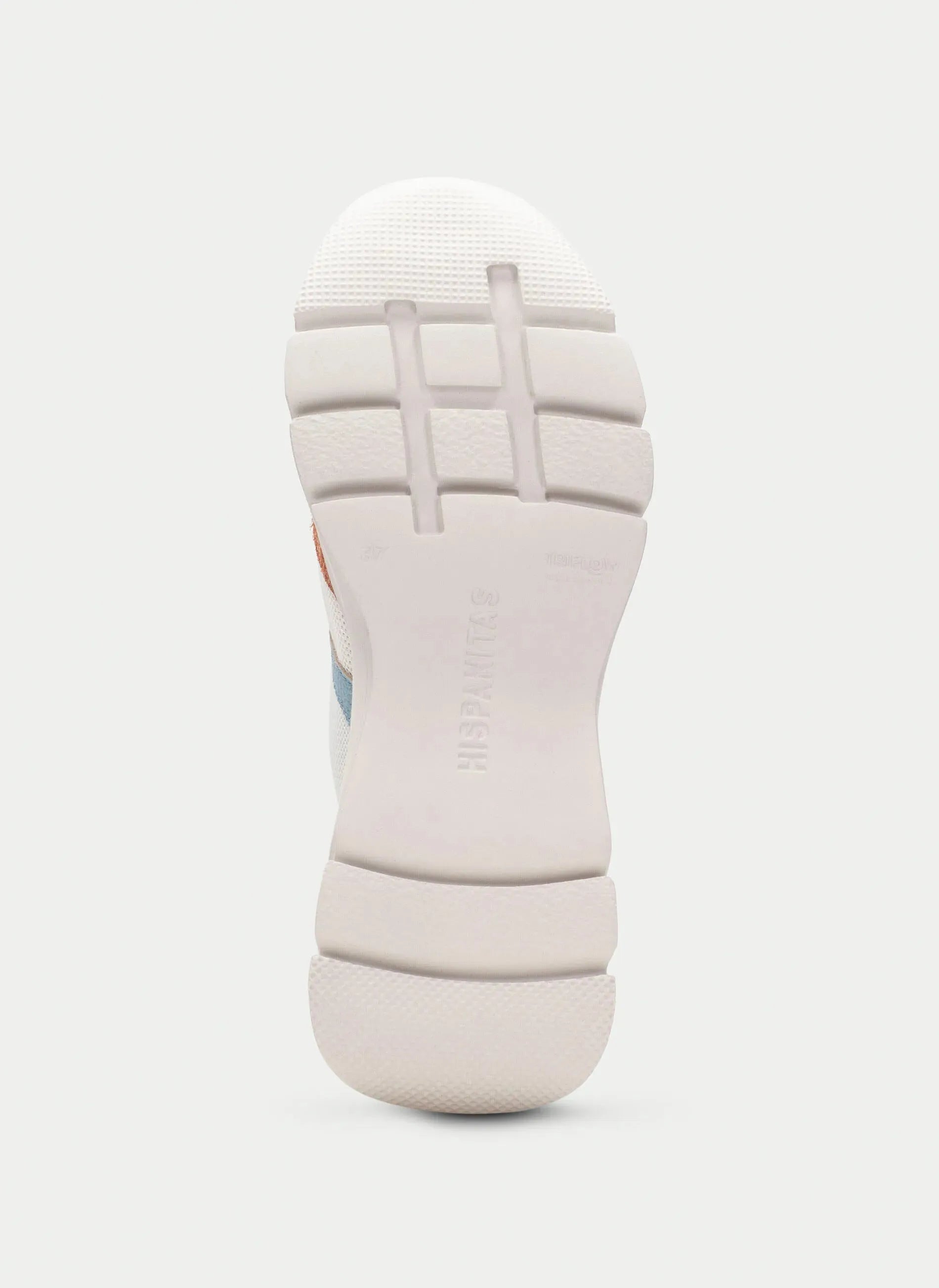 Hispanitas Banana & White Trainer – Vibrant Style with Ultra-Light Comfort