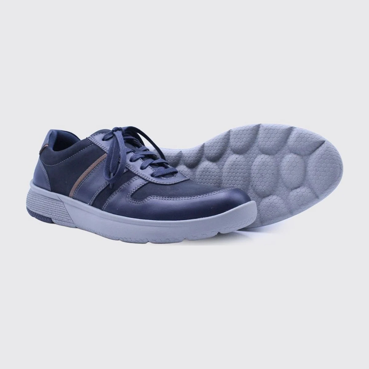 Dubarry Baylor Men's Navy Lace-Up Trainers - additional product view
