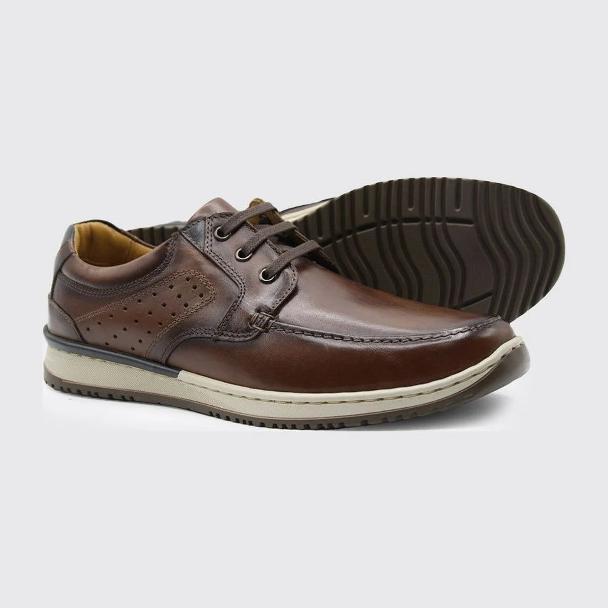 Dubarry Buddy Men's Brown Lace-Up Shoes - additional product view