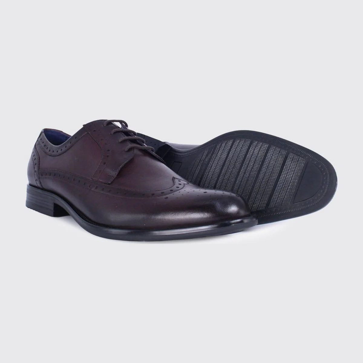 Dubarry Dyson Men's Burgundy Brogue Shoes - additional product view