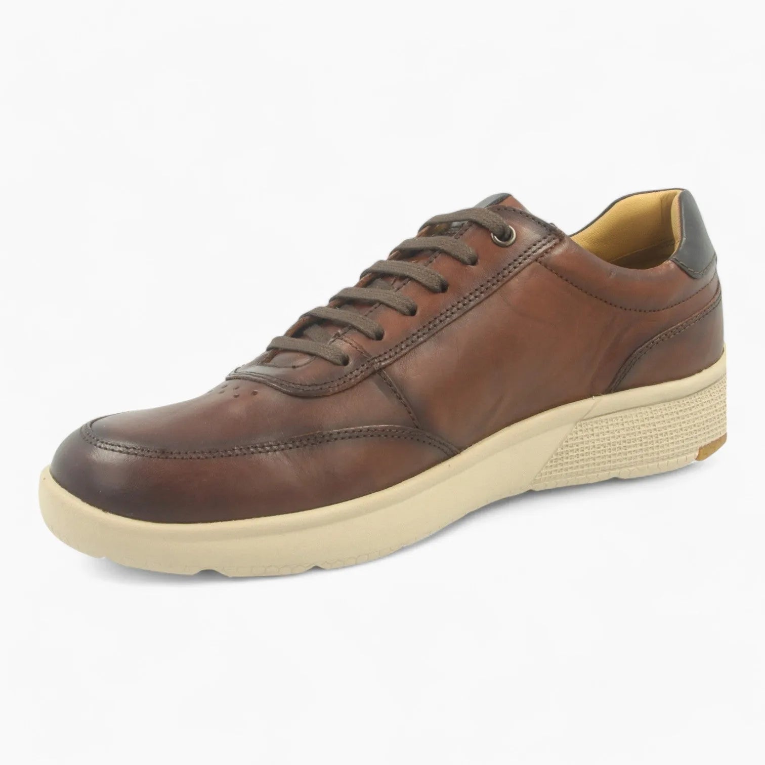 Dubarry Bragg Men's Casual Shoes – Lightweight Leather Lace-Up - Leavys Shoes