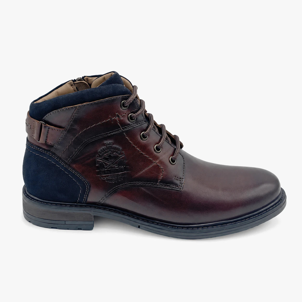 Dubarry Saint Men's Lace-Up Ankle Boots - Brown, side view
