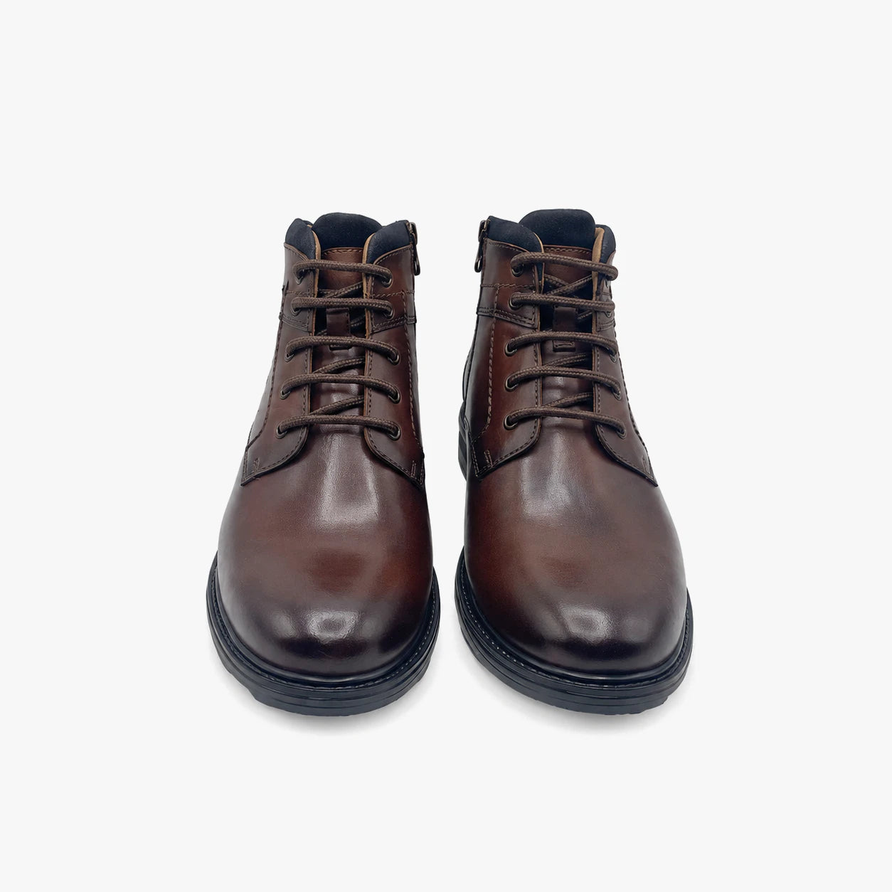 Dubarry Saint Men's Lace-Up Ankle Boots - Brown, front view