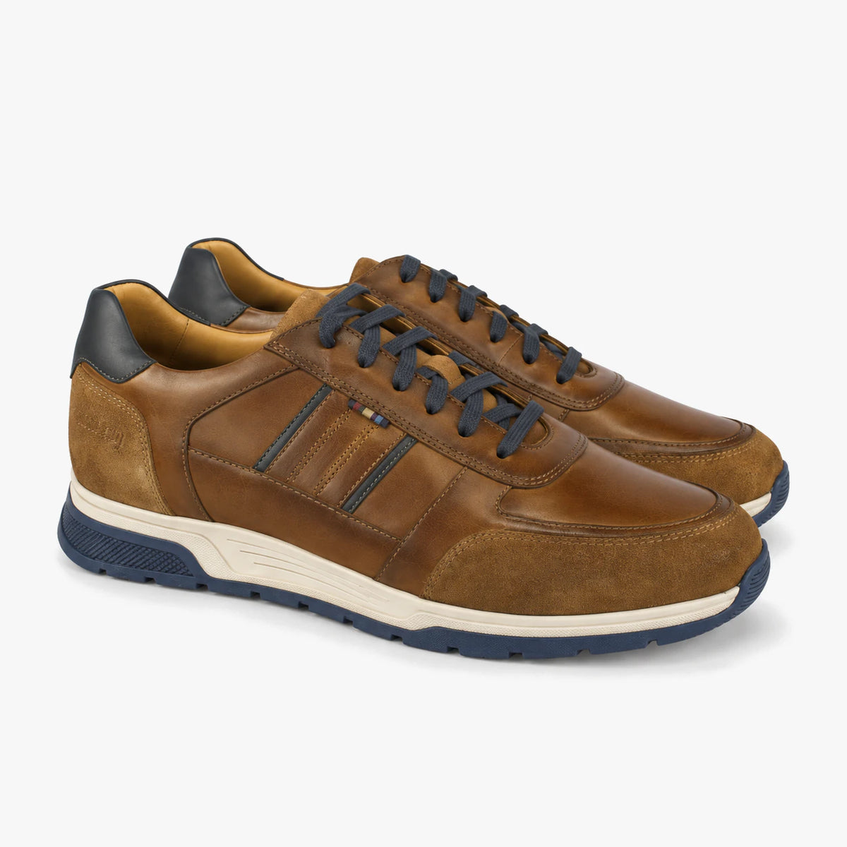 Dubarry Sarris Men's Casual Trainers - Tan, pair view