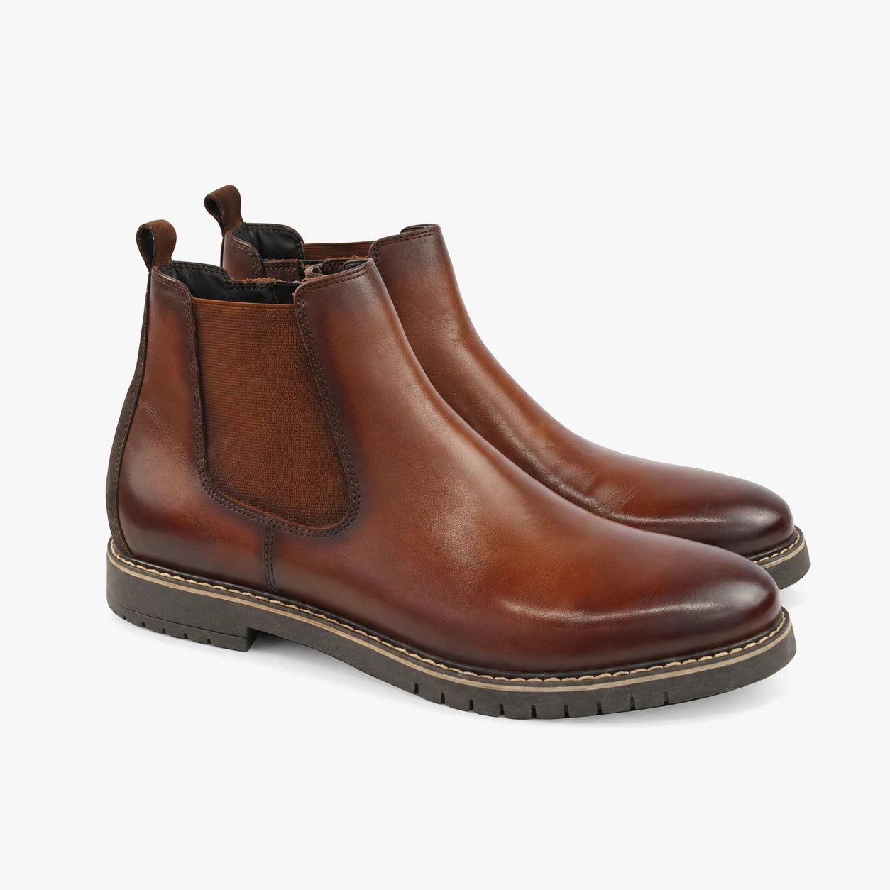Dubarry Seth Men's Chelsea Boots - Whiskey, pair view