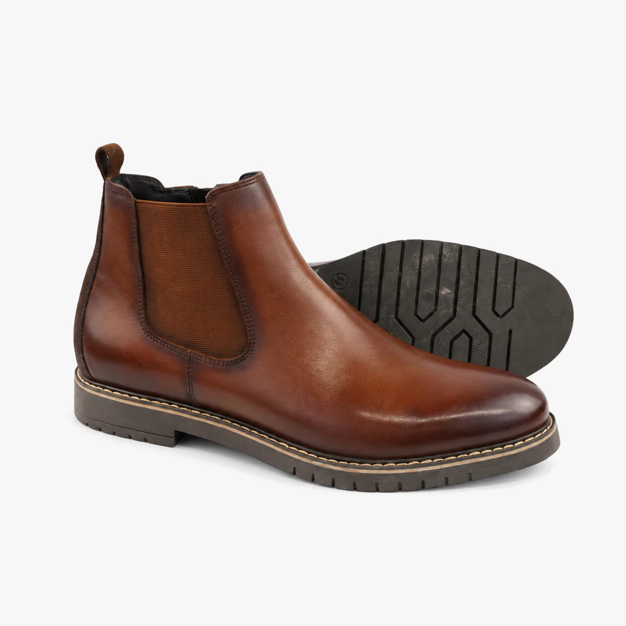 Dubarry Seth Men's Chelsea Boots - Whiskey, sole detail view