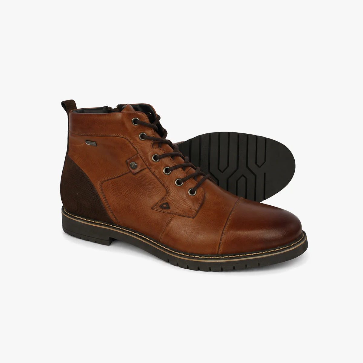 Dubarry Stetson Men's Lace-Up Ankle Boots - Tan, sole detail view
