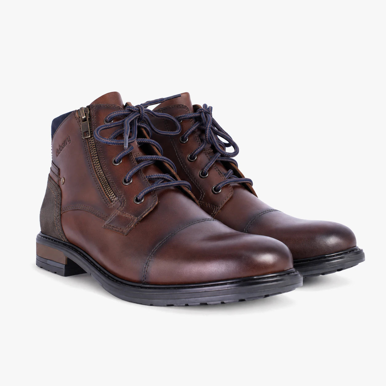 Dubarry Switzer Men's Lace-Up Ankle Boots - Brown, pair view