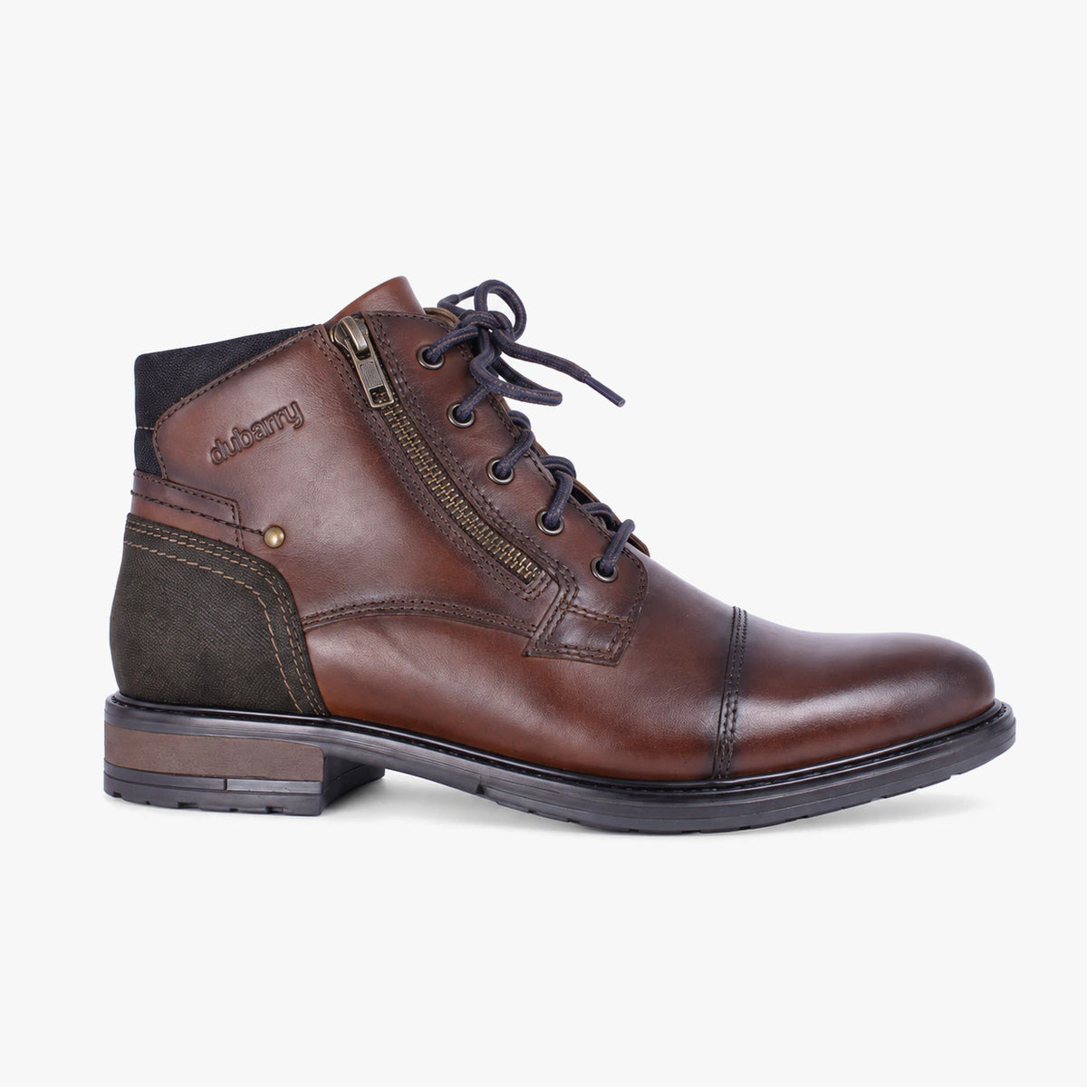 Dubarry Switzer Men's Lace-Up Ankle Boots - Brown, side view