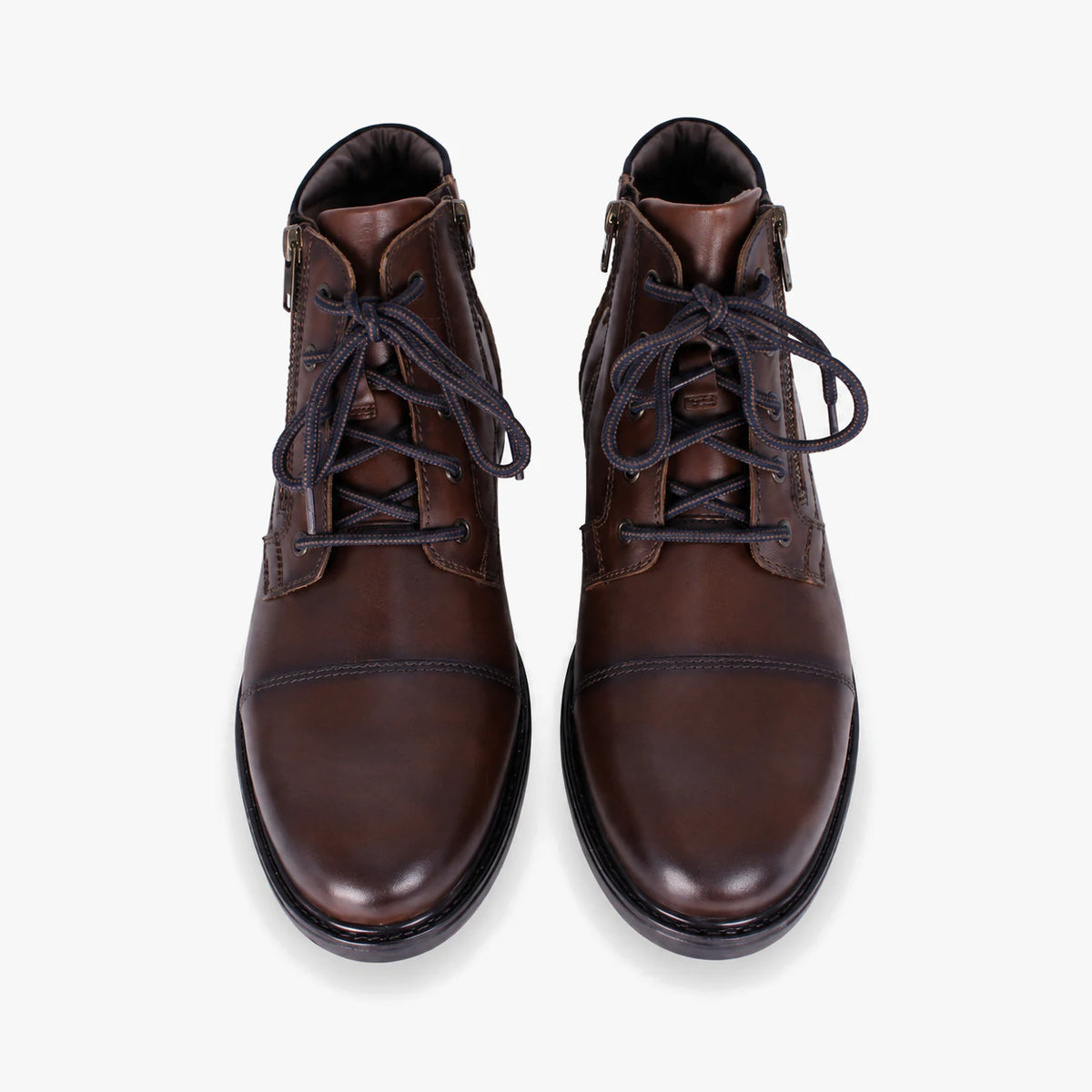 Dubarry Switzer Men's Lace-Up Ankle Boots - Brown, front view