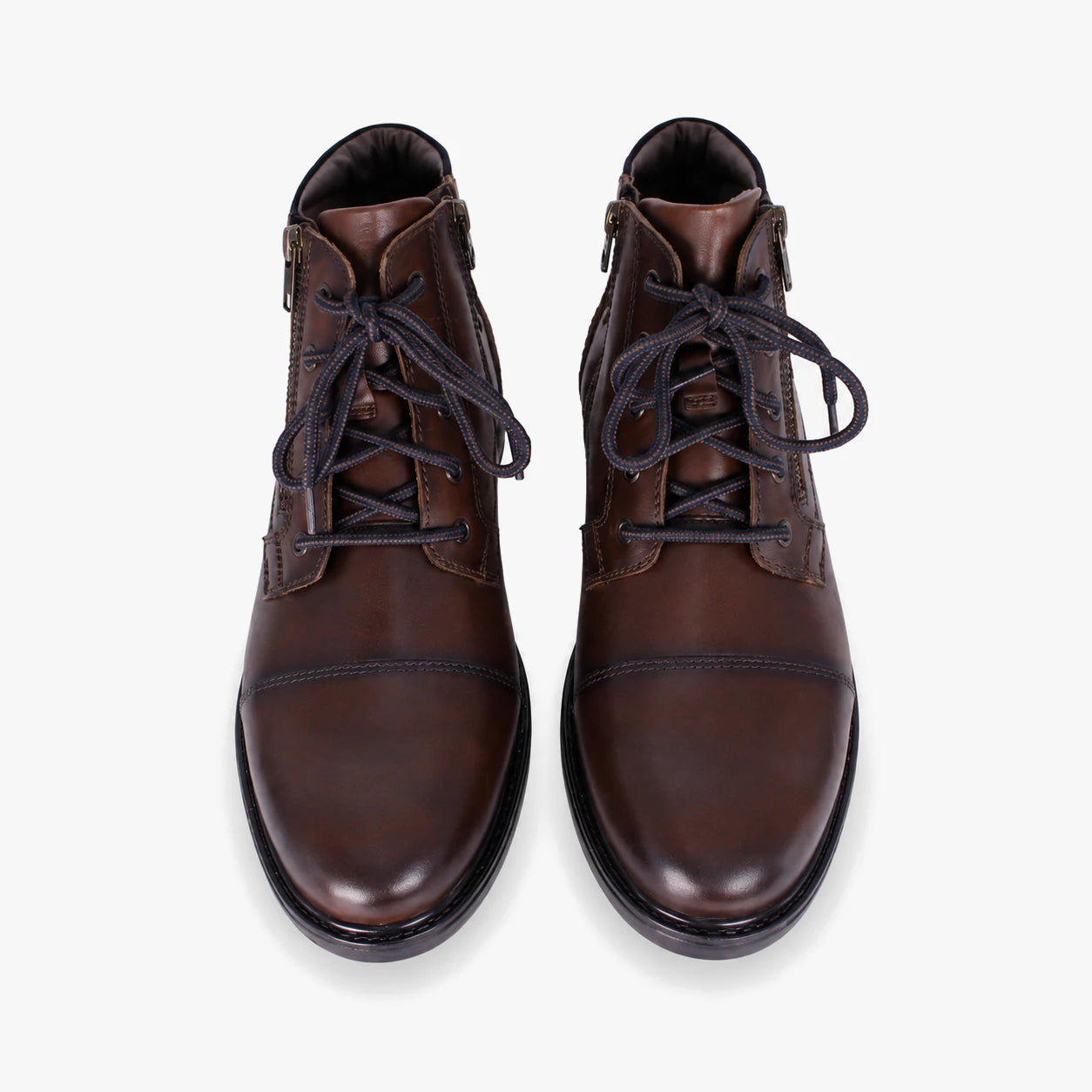 Dubarry Switzer Men's Lace-Up Ankle Boots - Brown, front view