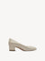 TAMARIS Women's Leather Pumps with Block Heel and ANTIslide Technology