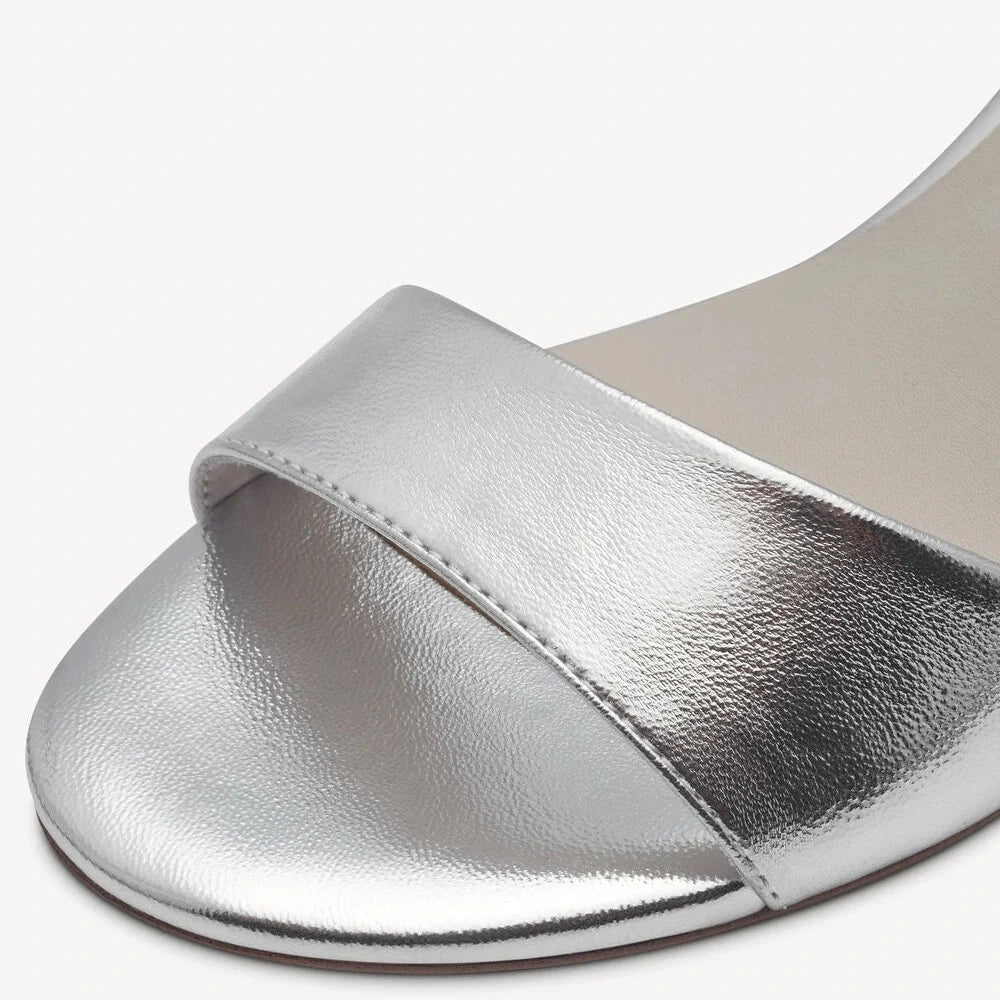Tamaris Silver Heeled Sandal