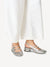 Tamaris Platinum Low Block Heel Sandal – Elegant Slingback Style