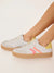 Tamaris Trendy White Runners – Gum Sole, Colourful Accents
