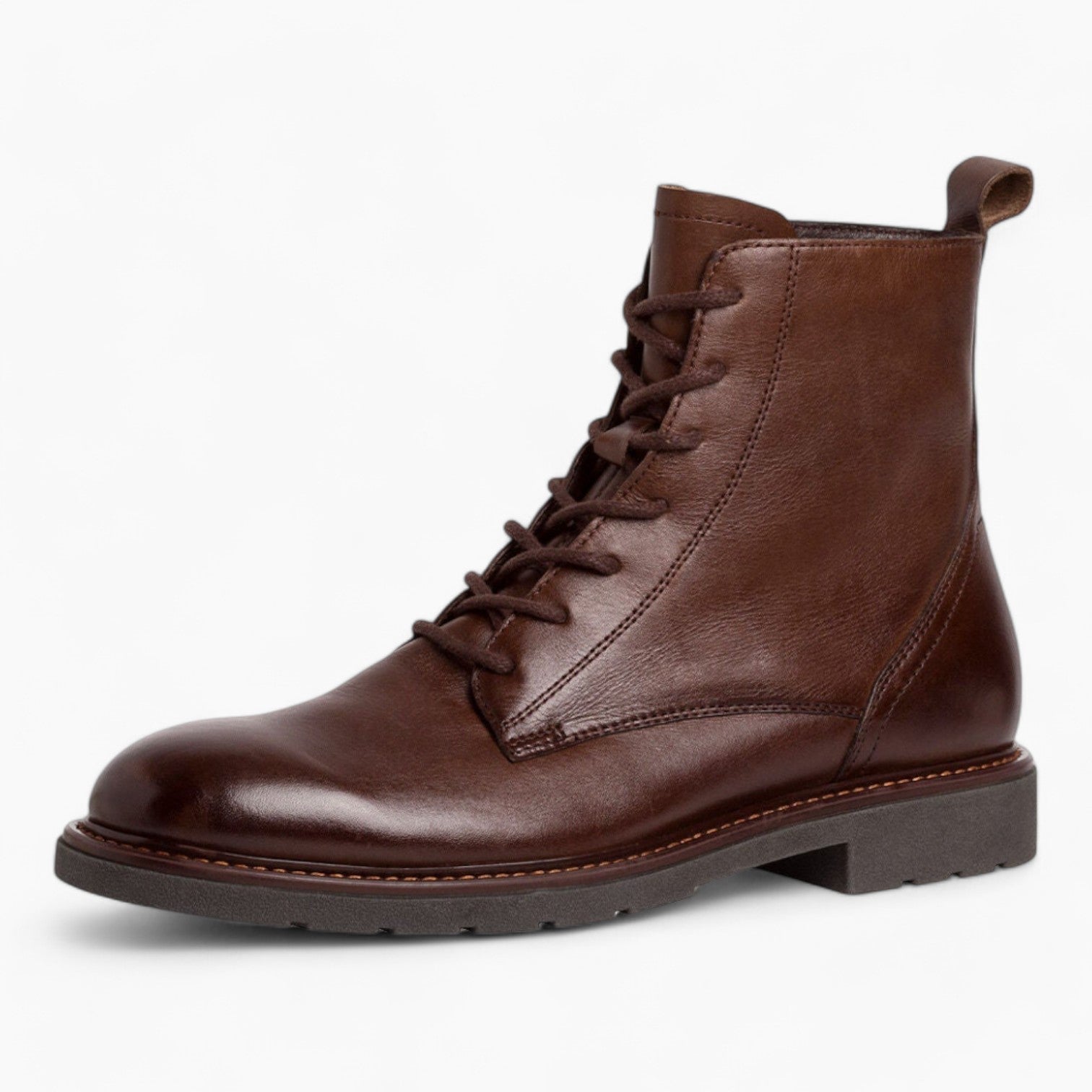 Marco Tozzi by Guido Maria Kretschmer Men's Leather Ankle Boots – Rugged Leather