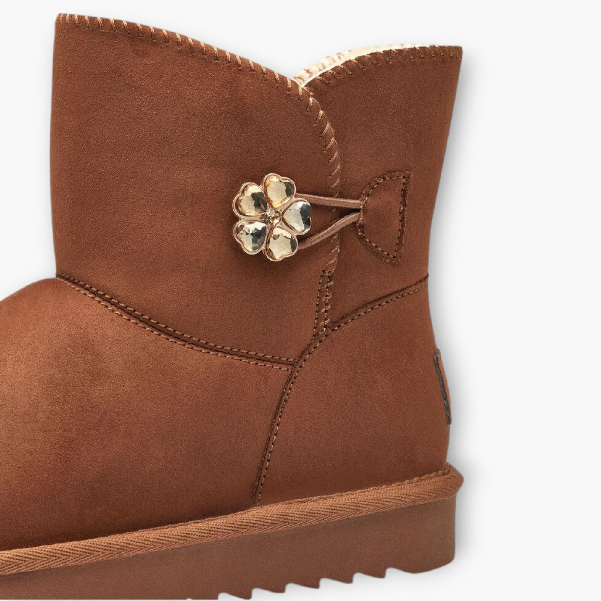 Marco Tozzi Warm Brown Booties: Comfort