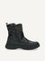 Caprice Vegan Black Winter Boots with TEX Membrane and OnAIR System - Leavys Shoes