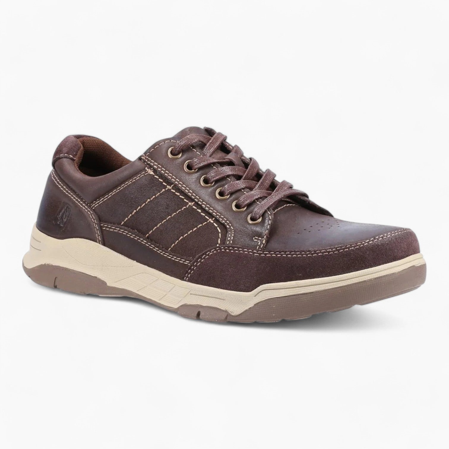 Men's Leather Lace-Up Shoes by Hush Puppies – Finley - Leavys Shoes