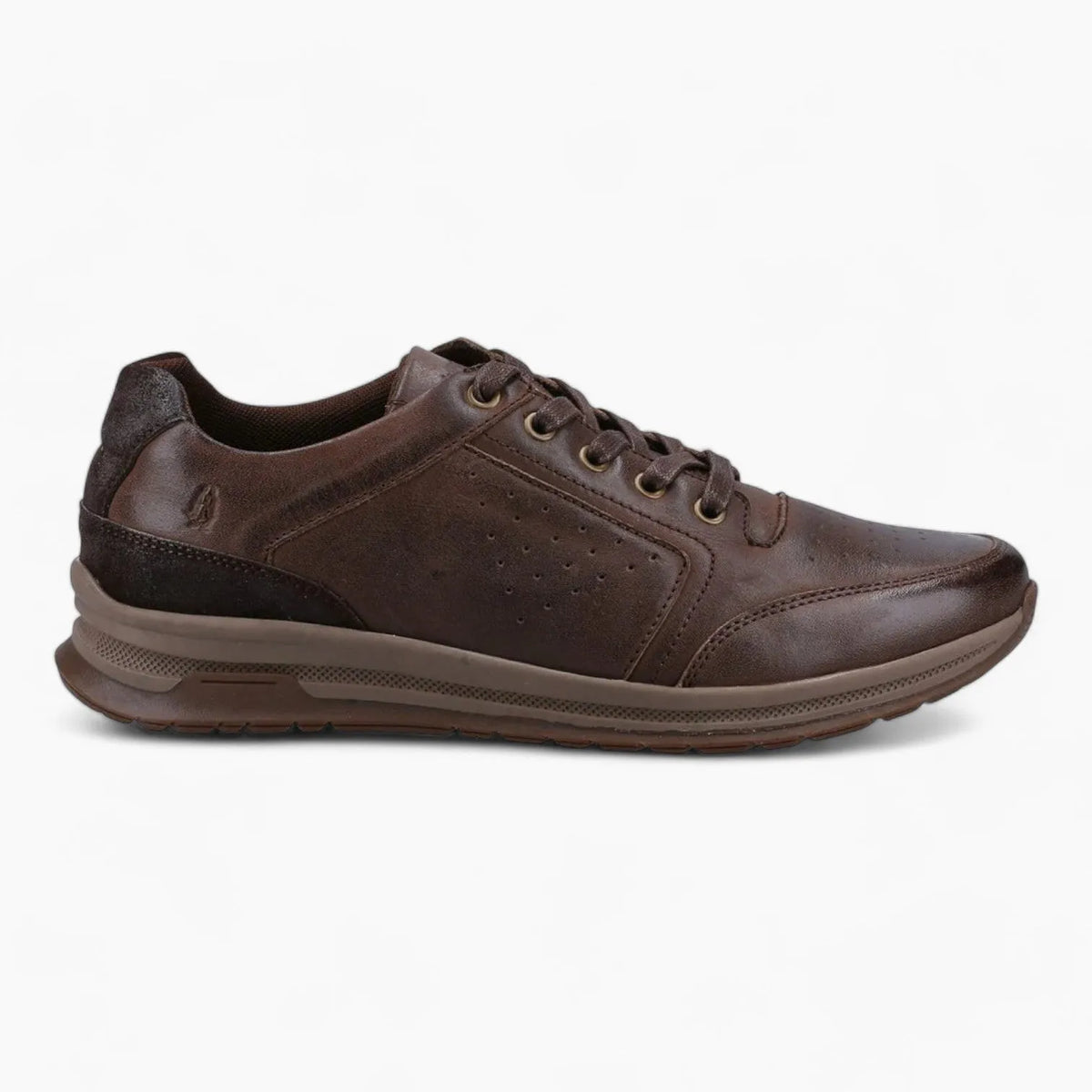Hush Puppies Joseph Men&#39;s Classic Lace-Up Shoes – Leather &amp; Memory Foam Comfort - Leavys Shoes