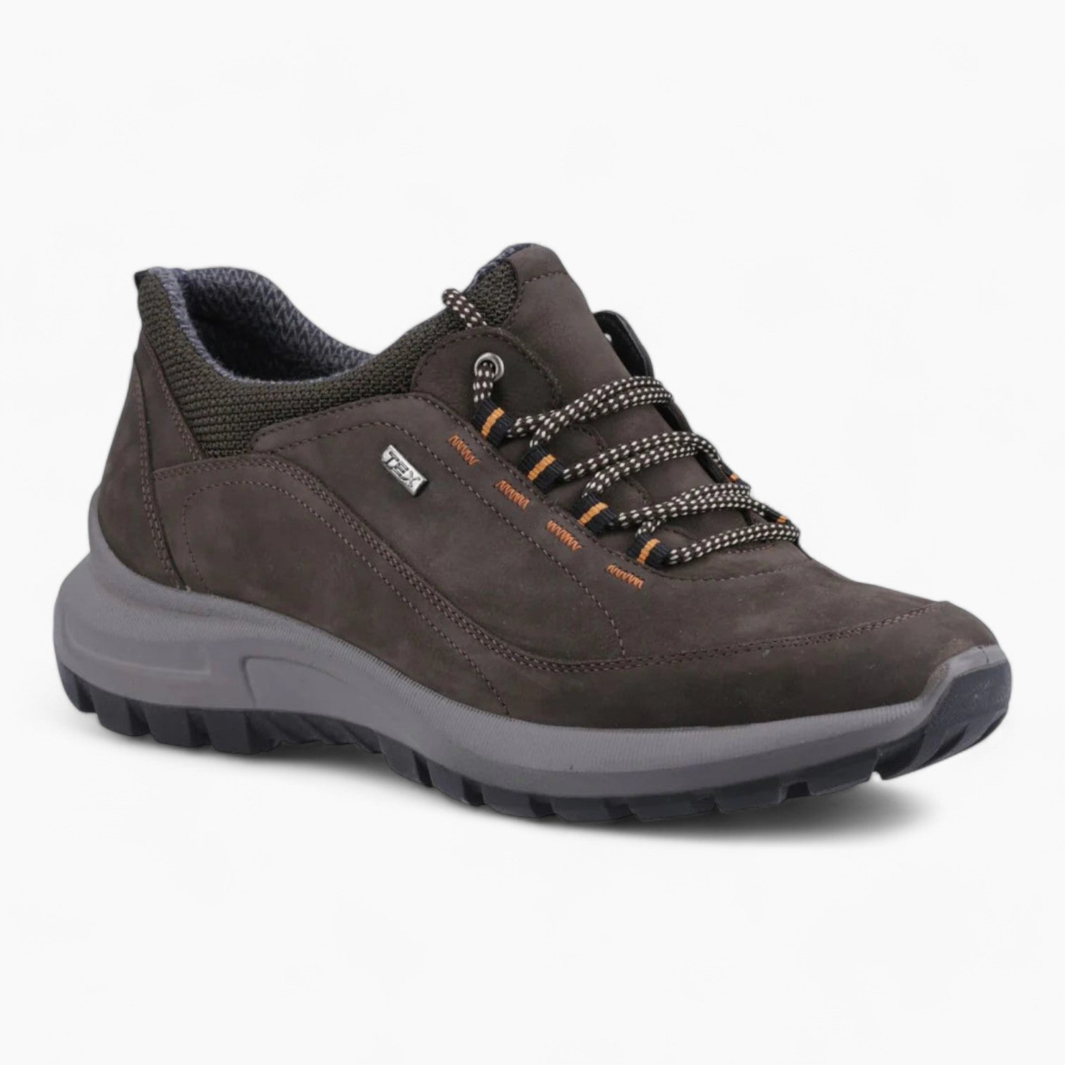 Cotswold Dumbleton Men's Brown Casual Lace-Up Shoes – Waterproof & Memory Foam Comfort