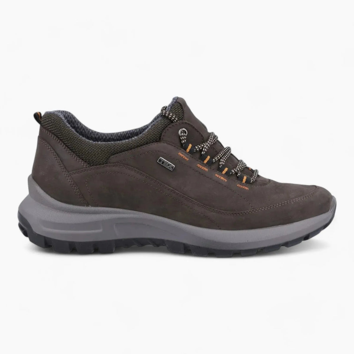 Cotswold Dumbleton Men&#39;s Brown Casual Lace-Up Shoes – Waterproof &amp; Memory Foam Comfort - Leavys Shoes
