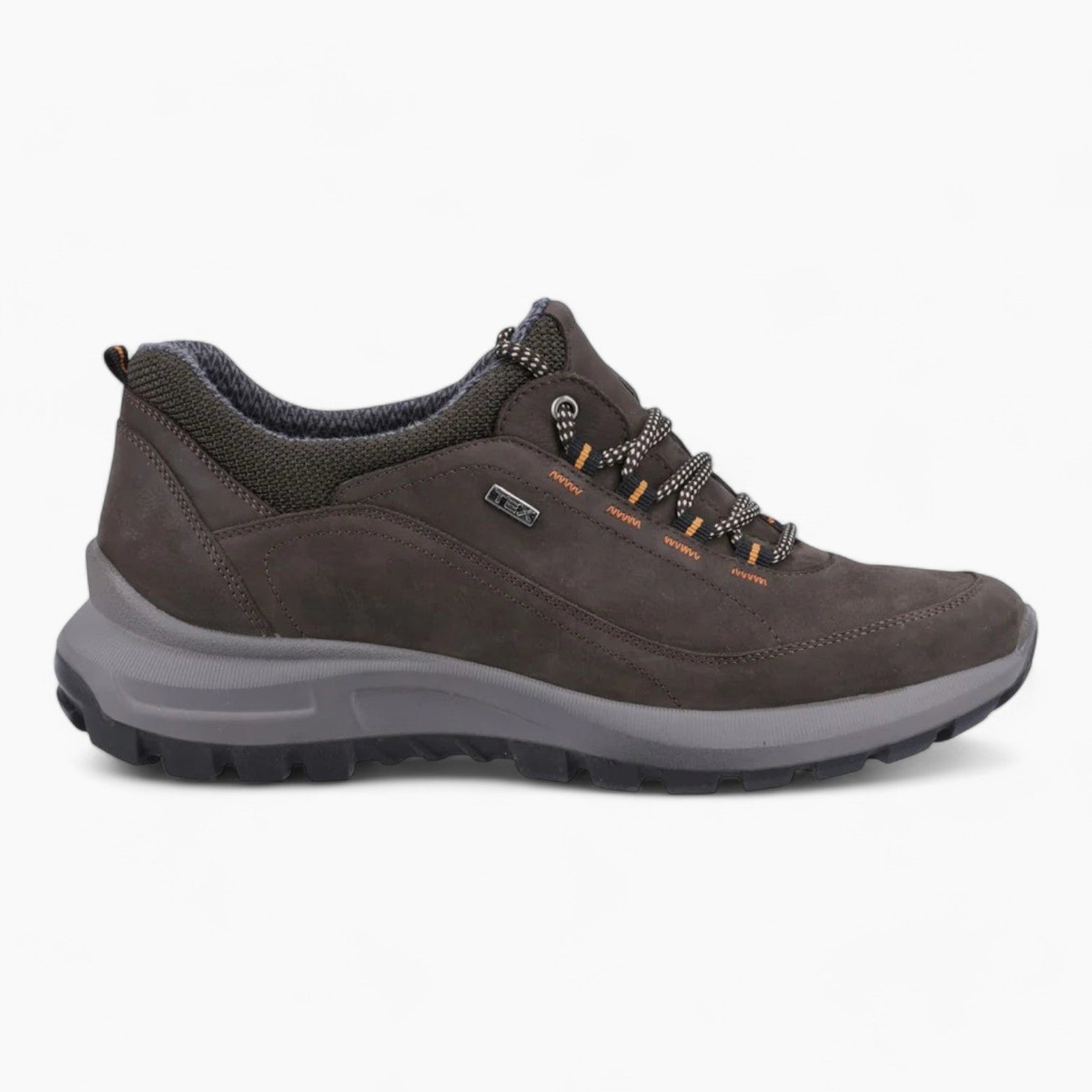 Cotswold Dumbleton Men's Brown Casual Lace-Up Shoes – Waterproof & Memory Foam Comfort