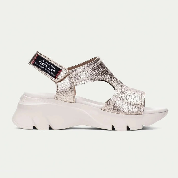 Hispanitas Gold Sports Sandal – Urban Elegance with All-Day Comfort - Leavys Shoes