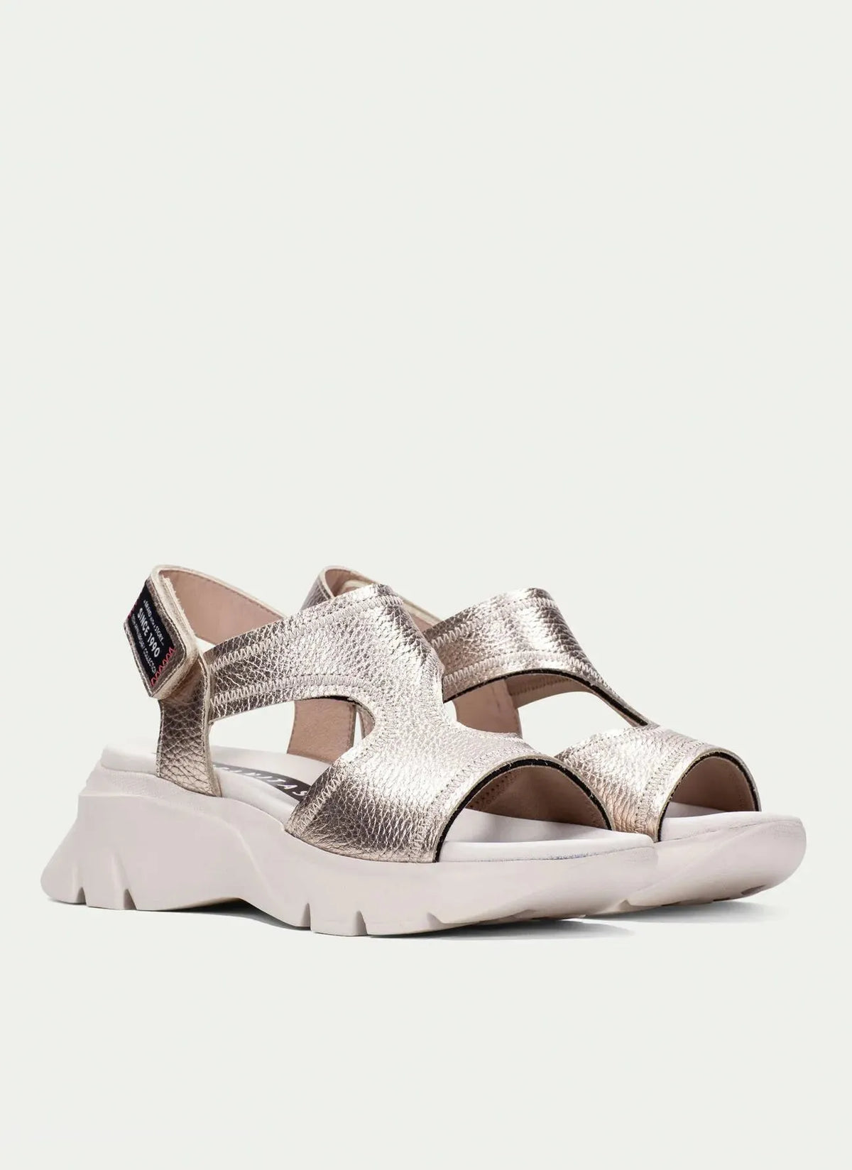 Hispanitas Gold Sports Sandal – Urban Elegance with All-Day Comfort - Leavys Shoes