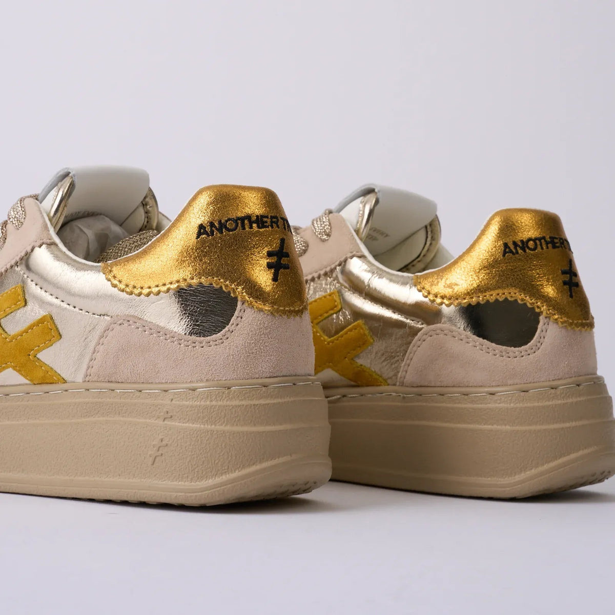 Another Trend A0357879 – ATHLETIC BABY SILK MULTI LINO Trainers - Leavys Shoes