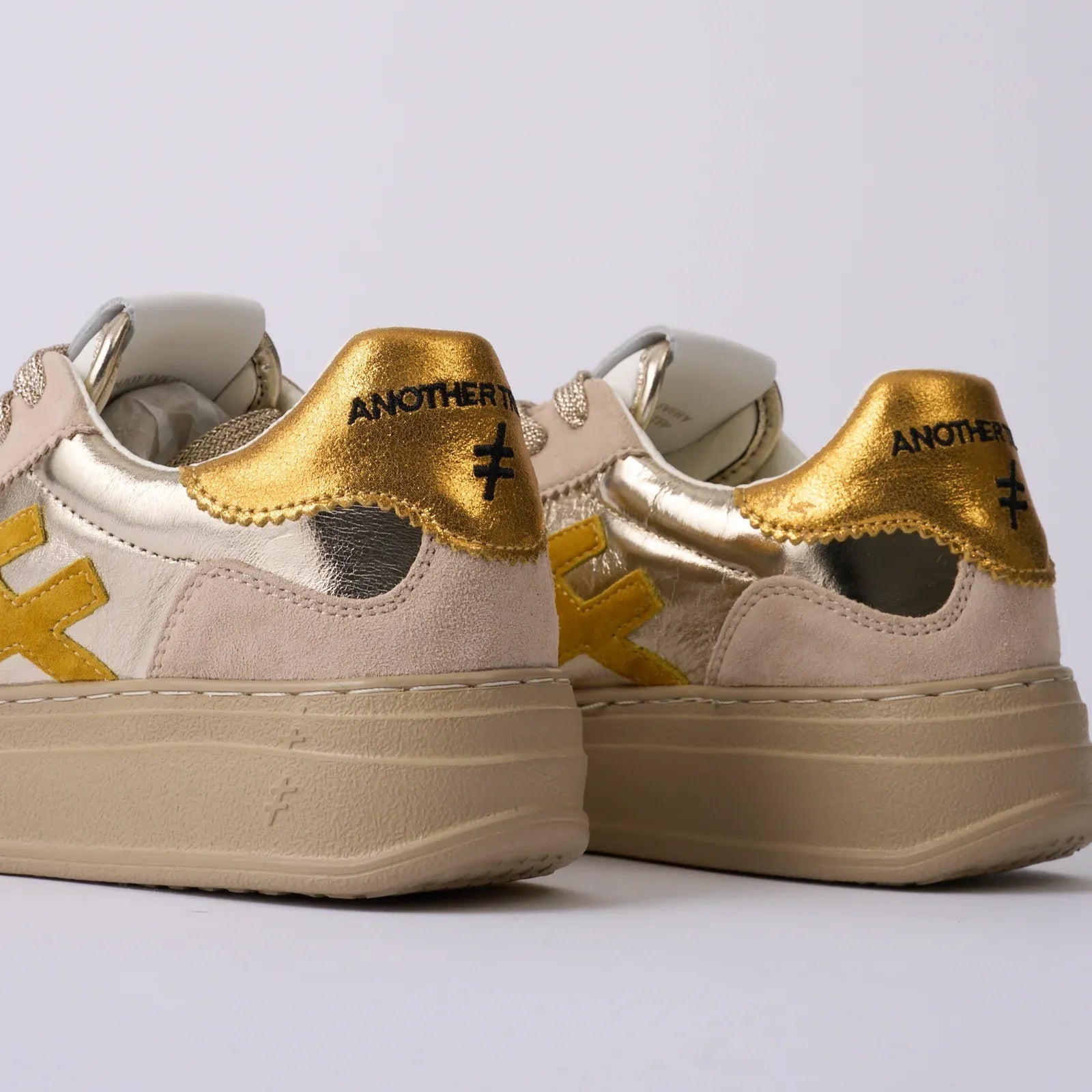 Another Trend A0357879 – ATHLETIC BABY SILK MULTI LINO Trainers - Leavys Shoes