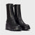 Wonders Toronto 17 Black Stretch Platform Ankle Boots