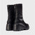Wonders Toronto 17 Black Stretch Platform Ankle Boots