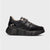 Wonders Roma 31 Black Leather & Textile Platform Sneakers