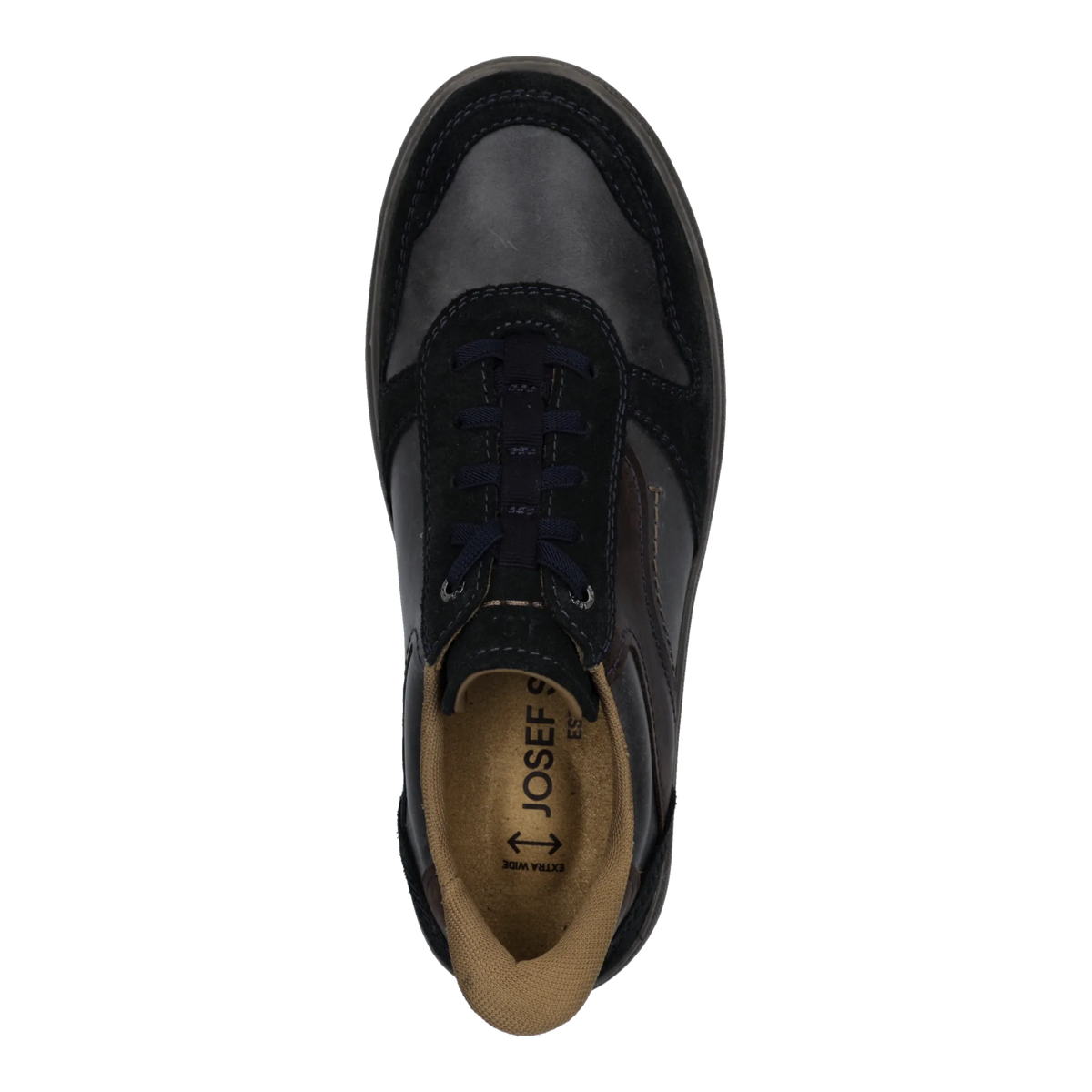 Josef Seibel Baxter 01 in Navy Multi, top view
