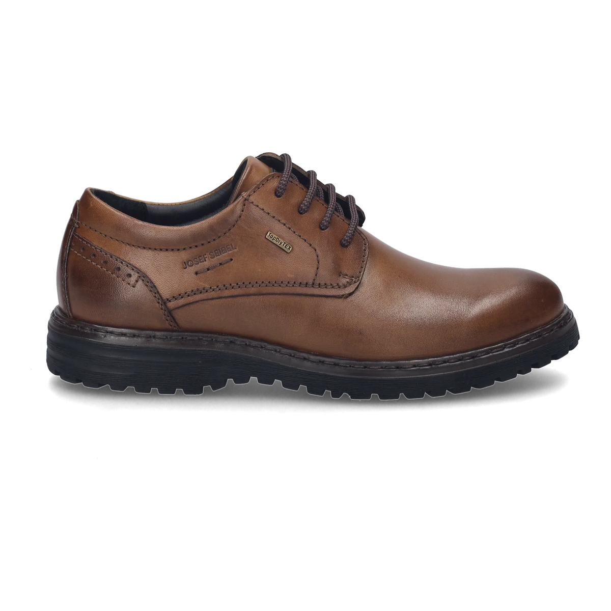 Josef Seibel Erroll 50 in Cognac, side view