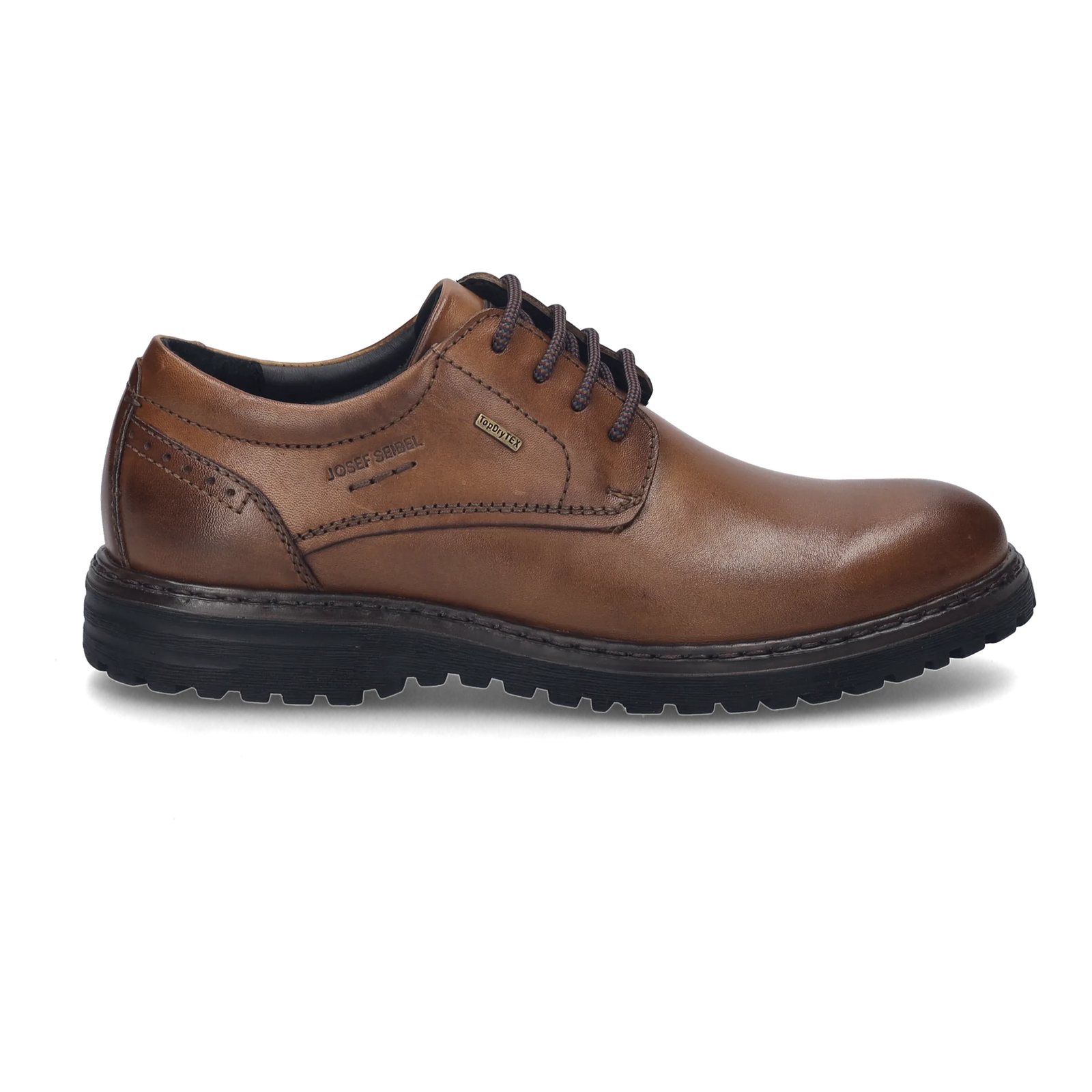 Josef Seibel Erroll 50 in Cognac, side view