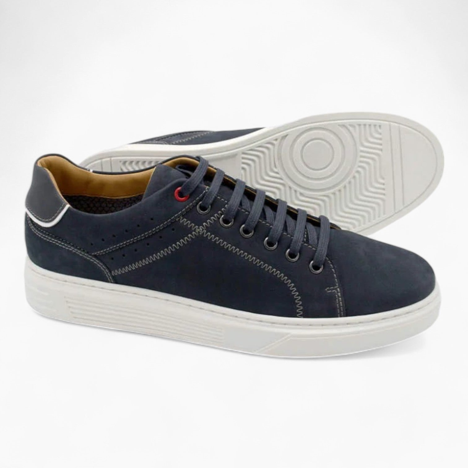 Stash Dubarry Stash Men's Casual Navy Leather Shoes