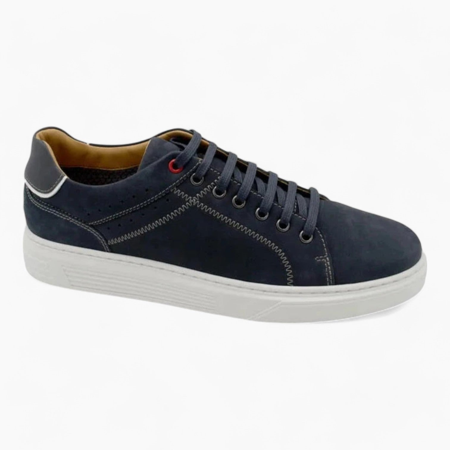 Stash Dubarry Stash Men's Casual Navy Leather Shoes - Leavys Shoes