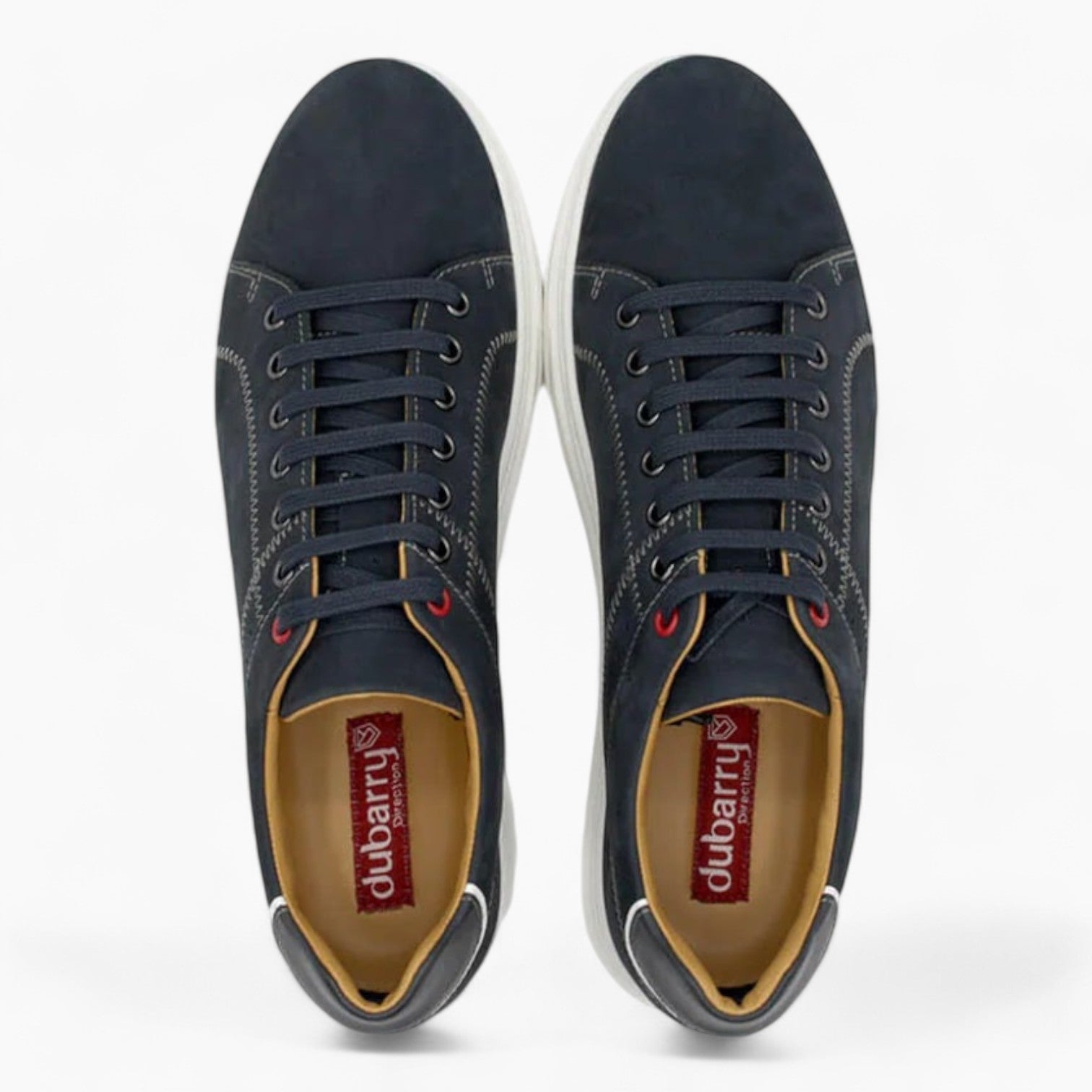 Stash Dubarry Stash Men's Casual Navy Leather Shoes - Leavys Shoes