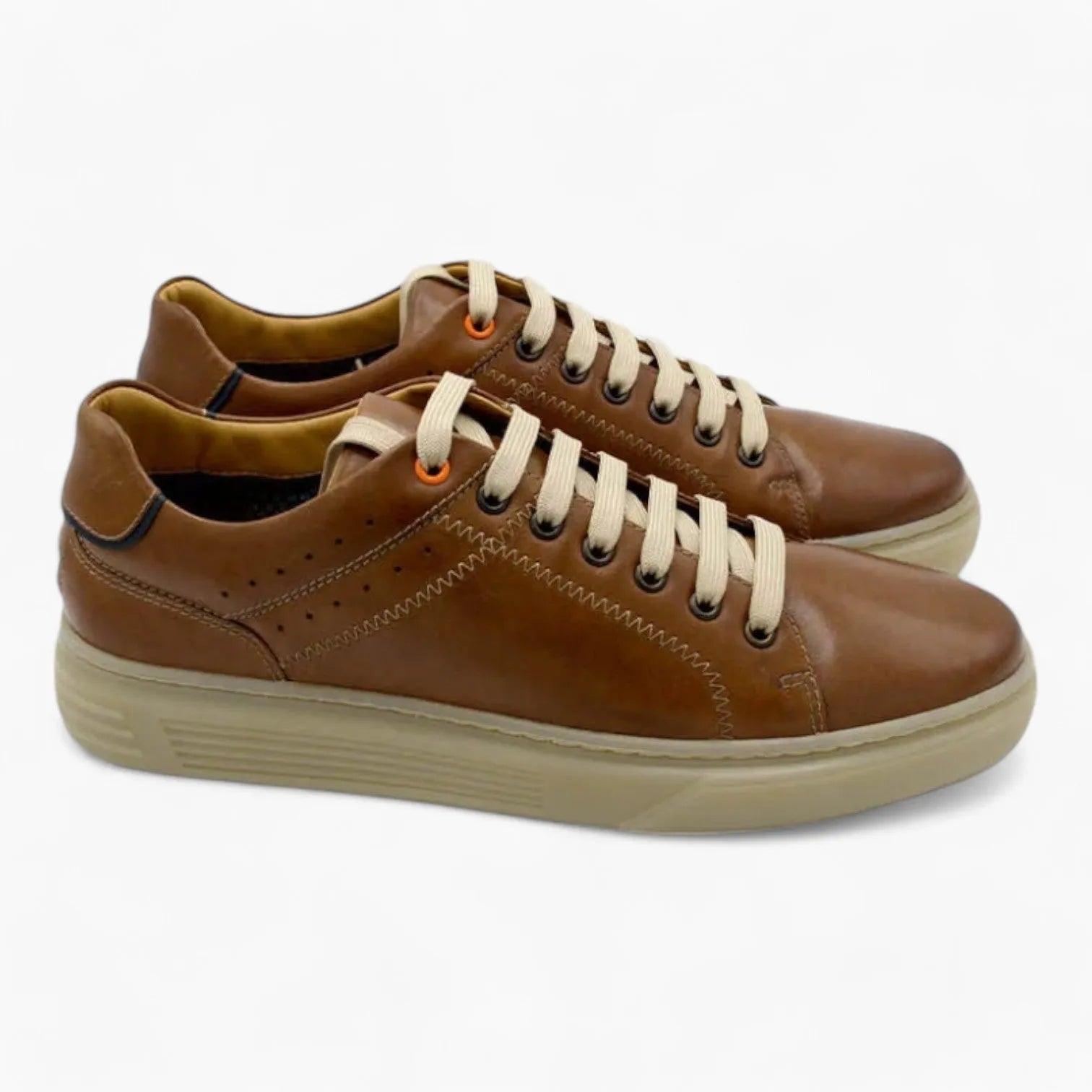 Dubarry Stash Men's Casual Tan Leather Shoes - Leavys Shoes