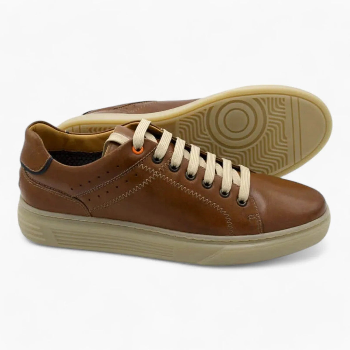 Dubarry Stash Men's Casual Tan Leather Shoes - Leavys Shoes