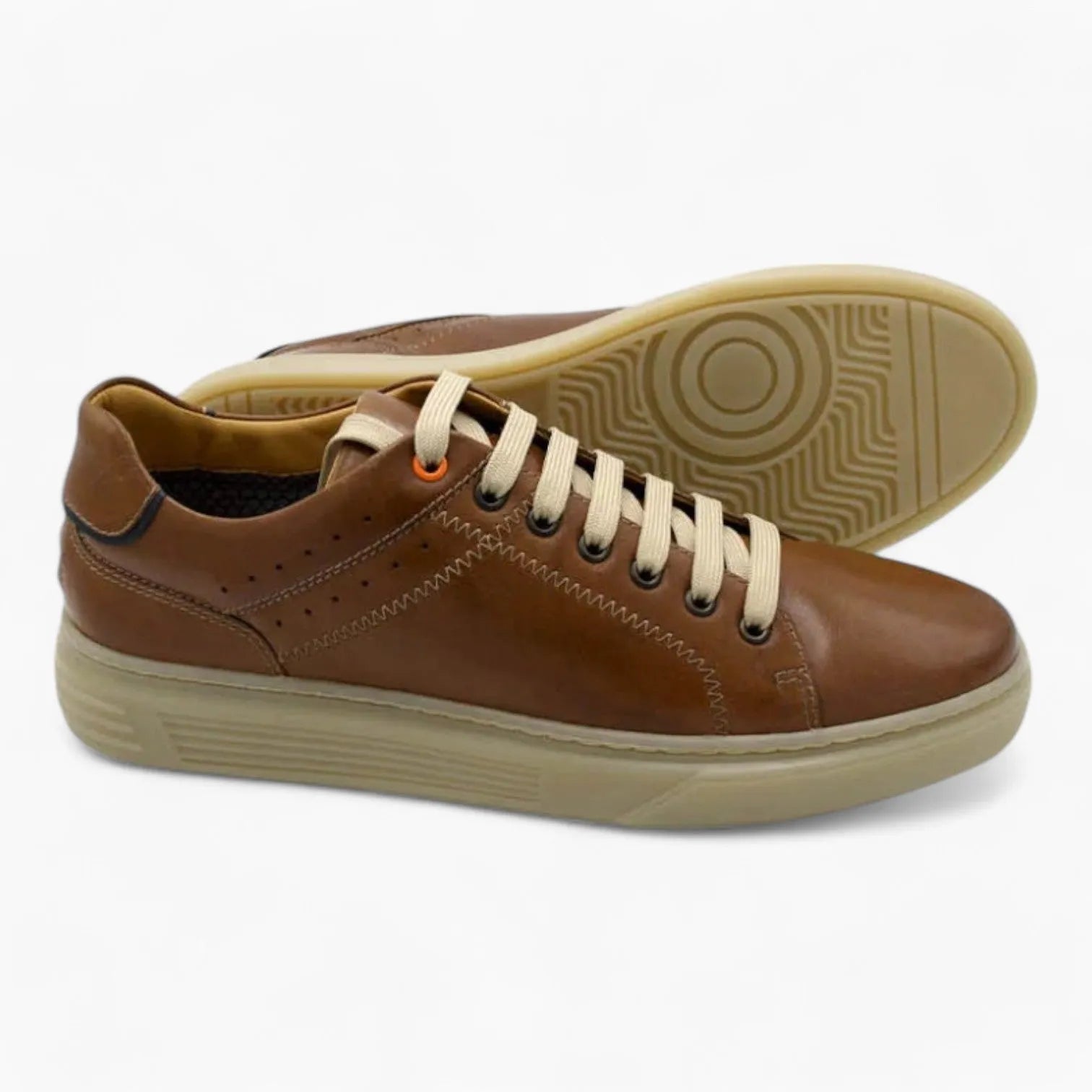 Dubarry Stash Men's Casual Tan Leather Shoes - Leavys Shoes