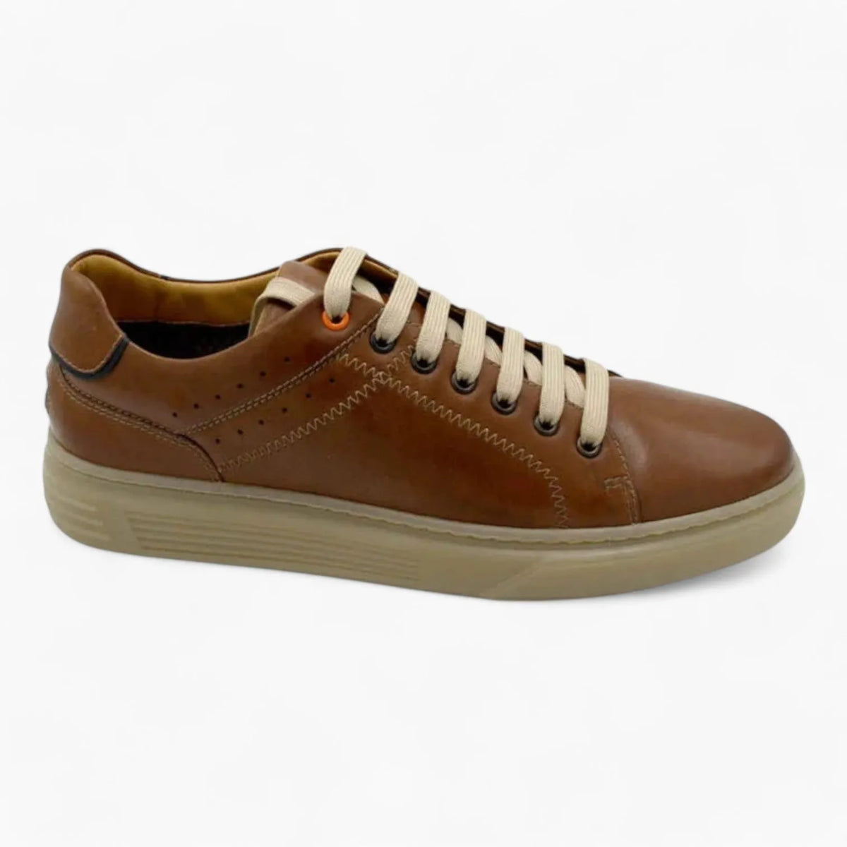 Dubarry Stash Men&#39;s Casual Tan Leather Shoes - Leavys Shoes