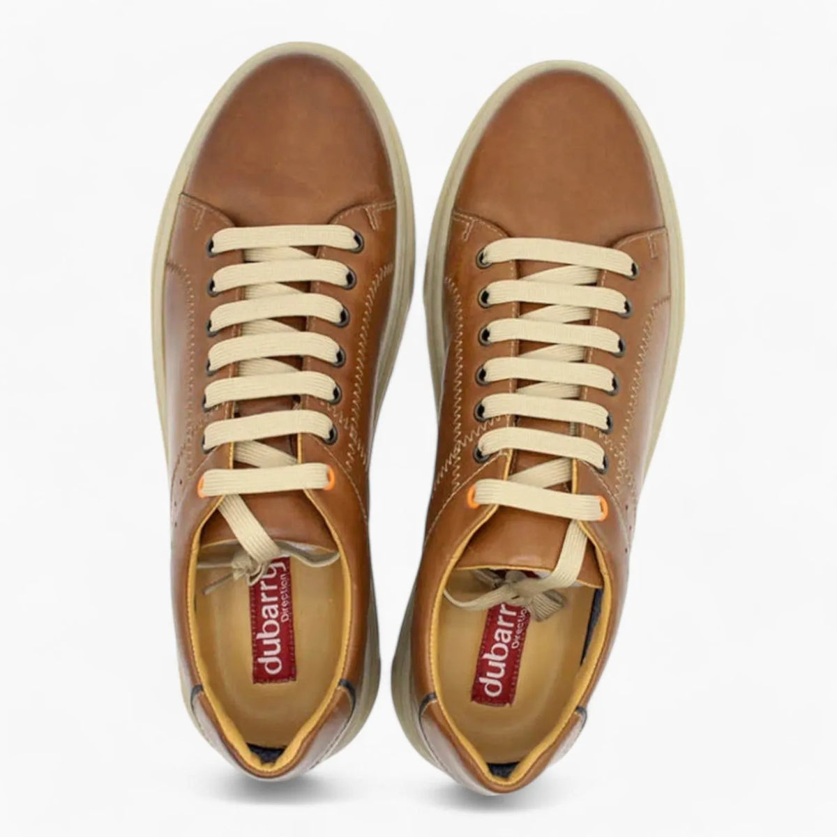 Dubarry Stash Men's Casual Tan Leather Shoes - Leavys Shoes