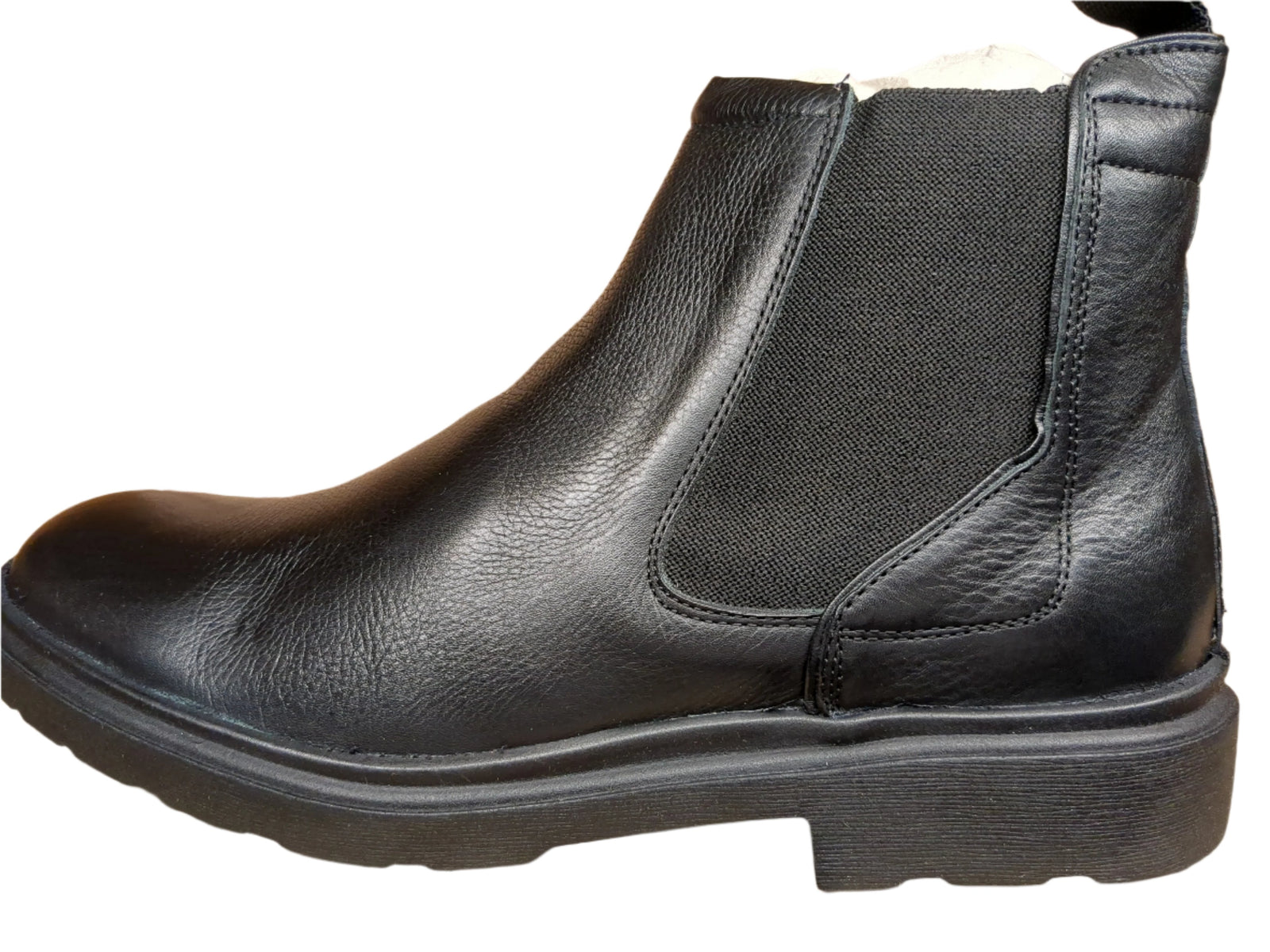 Anatomic & Co Guariba Men's Extra Wide Fit Black Chelsea Boots – Pull-On Style