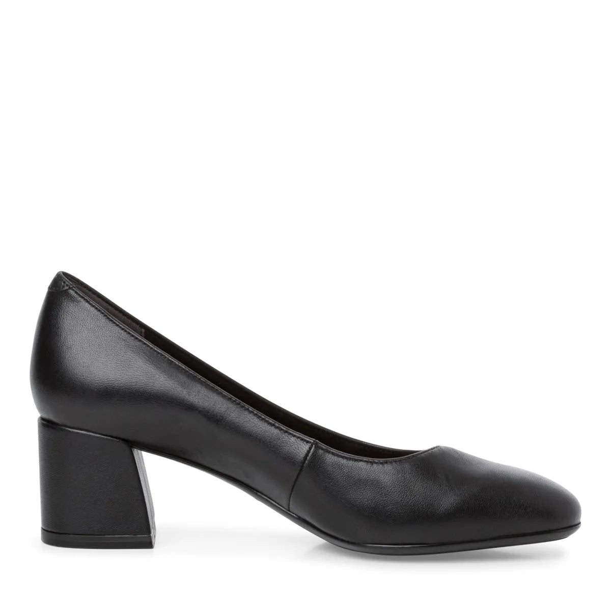 City Spark Black Pumps - Leavys Shoes