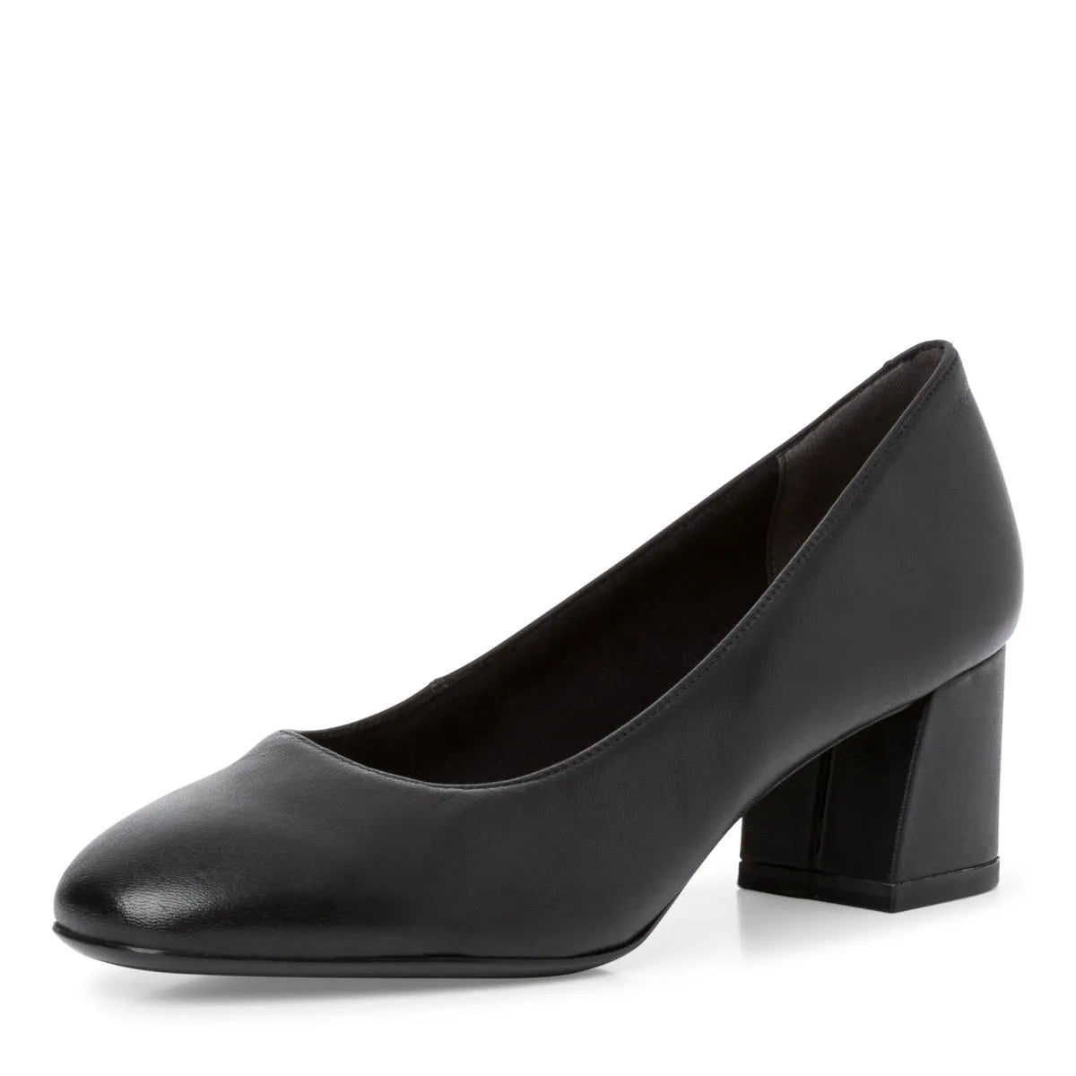 City Spark Black Pumps - Leavys Shoes